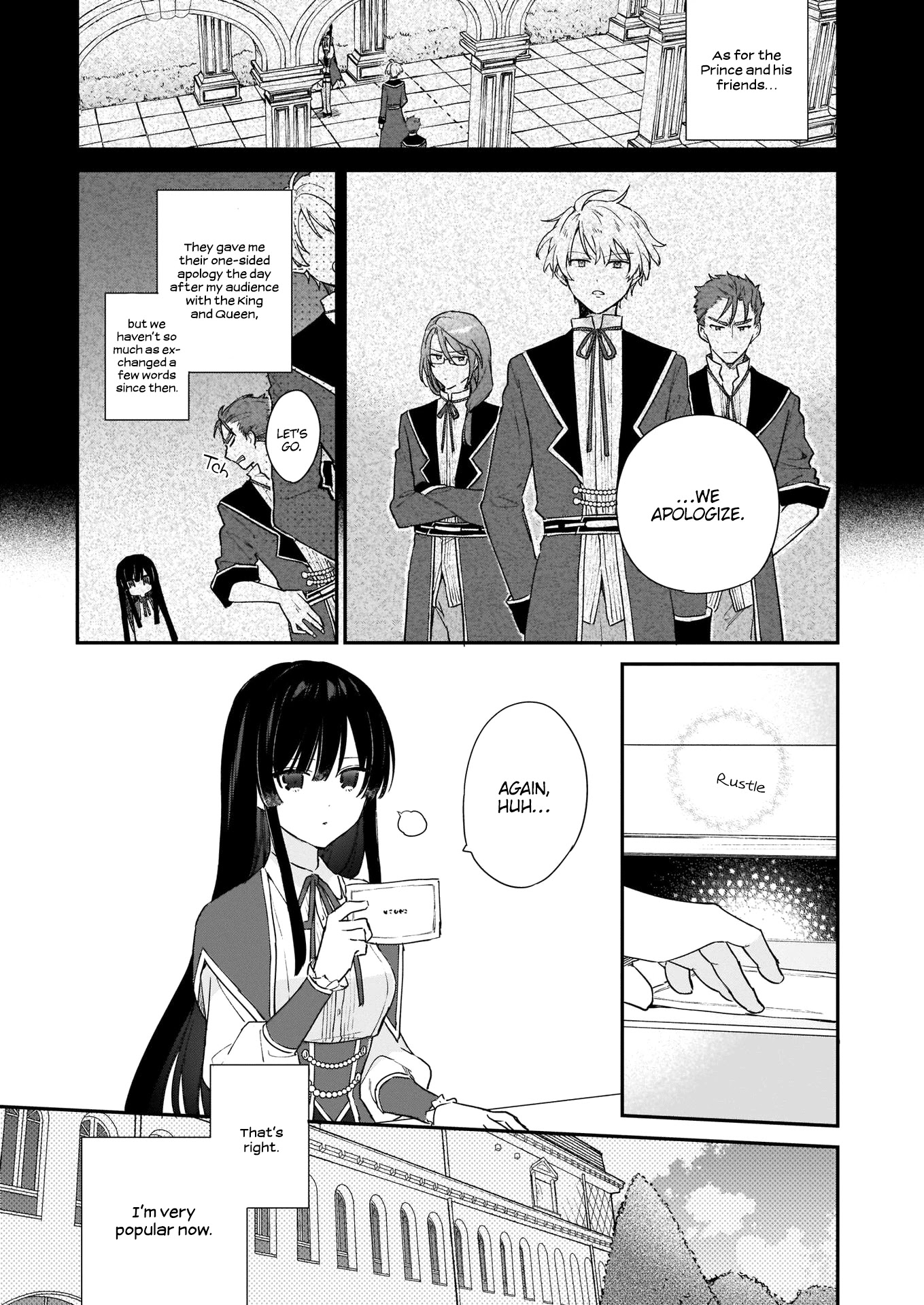 Villainess Level 99 ~I may be the Hidden Boss but I'm not the Demon Lord~ chapter 4 page 4