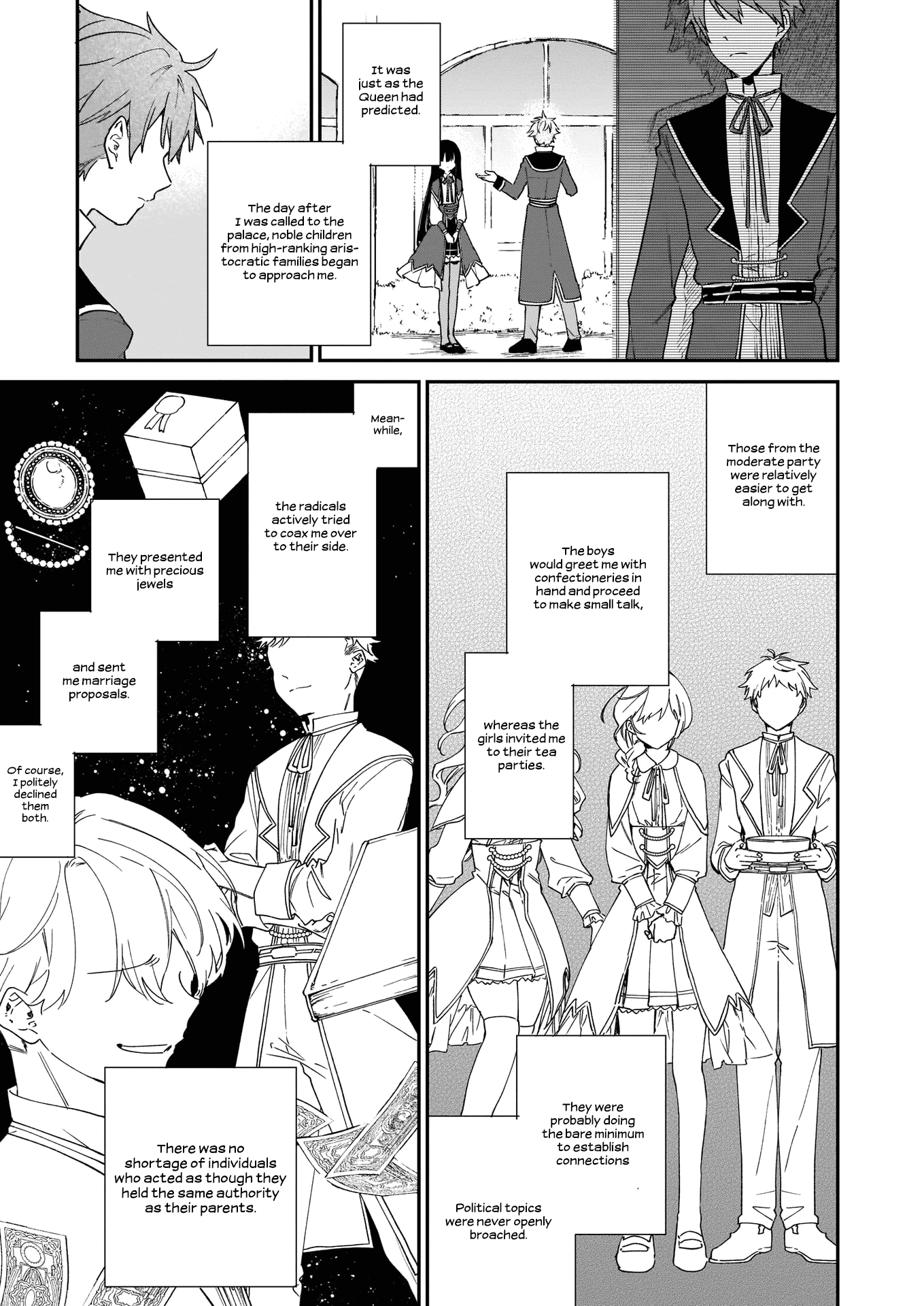 Villainess Level 99 ~I may be the Hidden Boss but I'm not the Demon Lord~ chapter 4 page 6