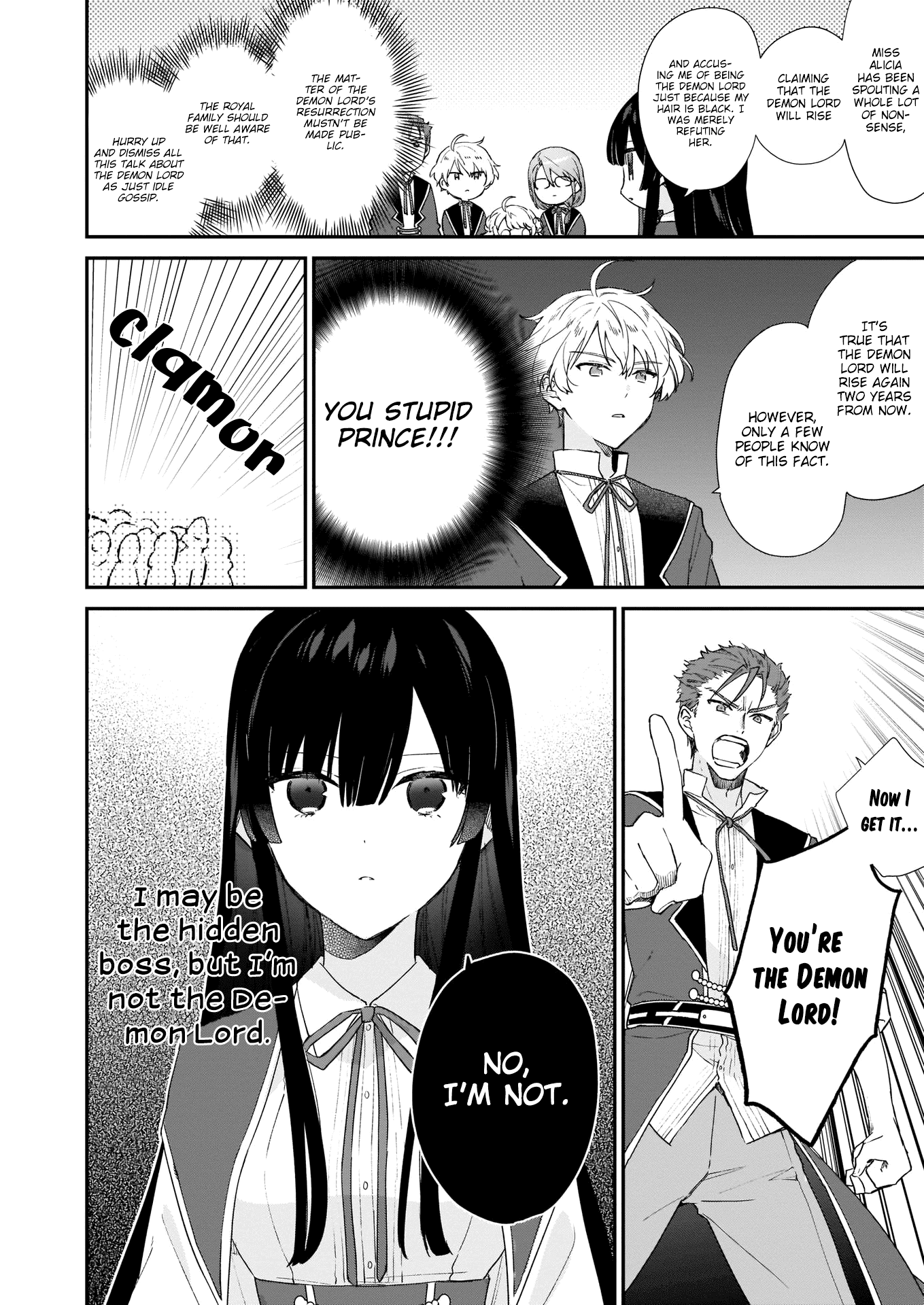 Villainess Level 99 ~I may be the Hidden Boss but I'm not the Demon Lord~ chapter 5 page 5