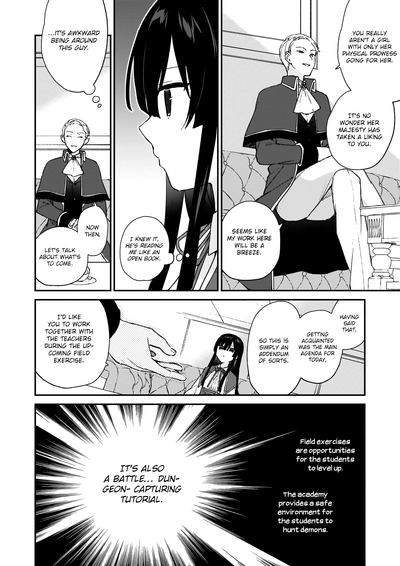 Villainess Level 99 ~I may be the Hidden Boss but I'm not the Demon Lord~ chapter 6 page 10