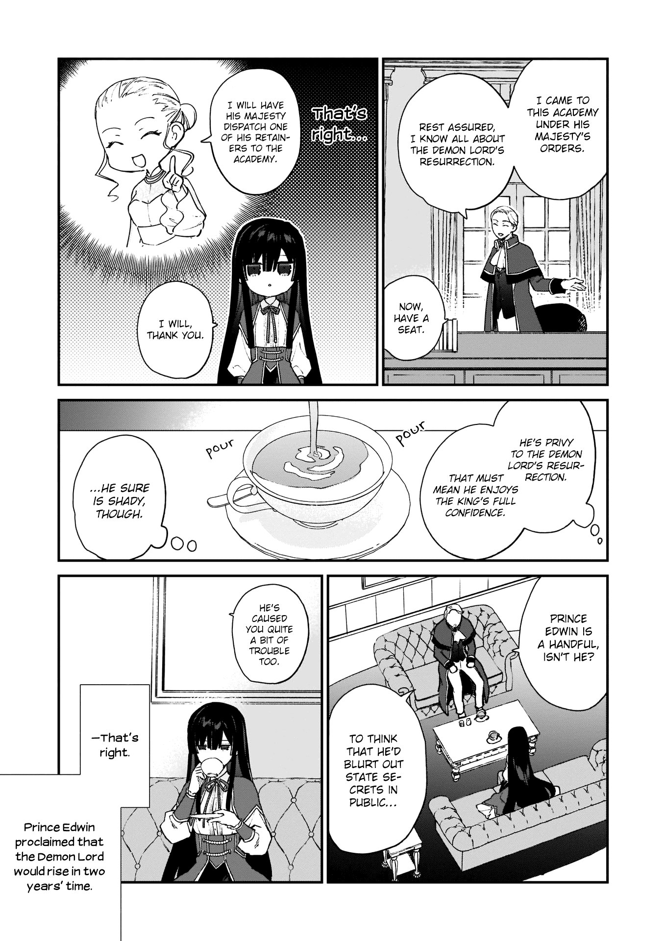 Villainess Level 99 ~I may be the Hidden Boss but I'm not the Demon Lord~ chapter 6 page 5