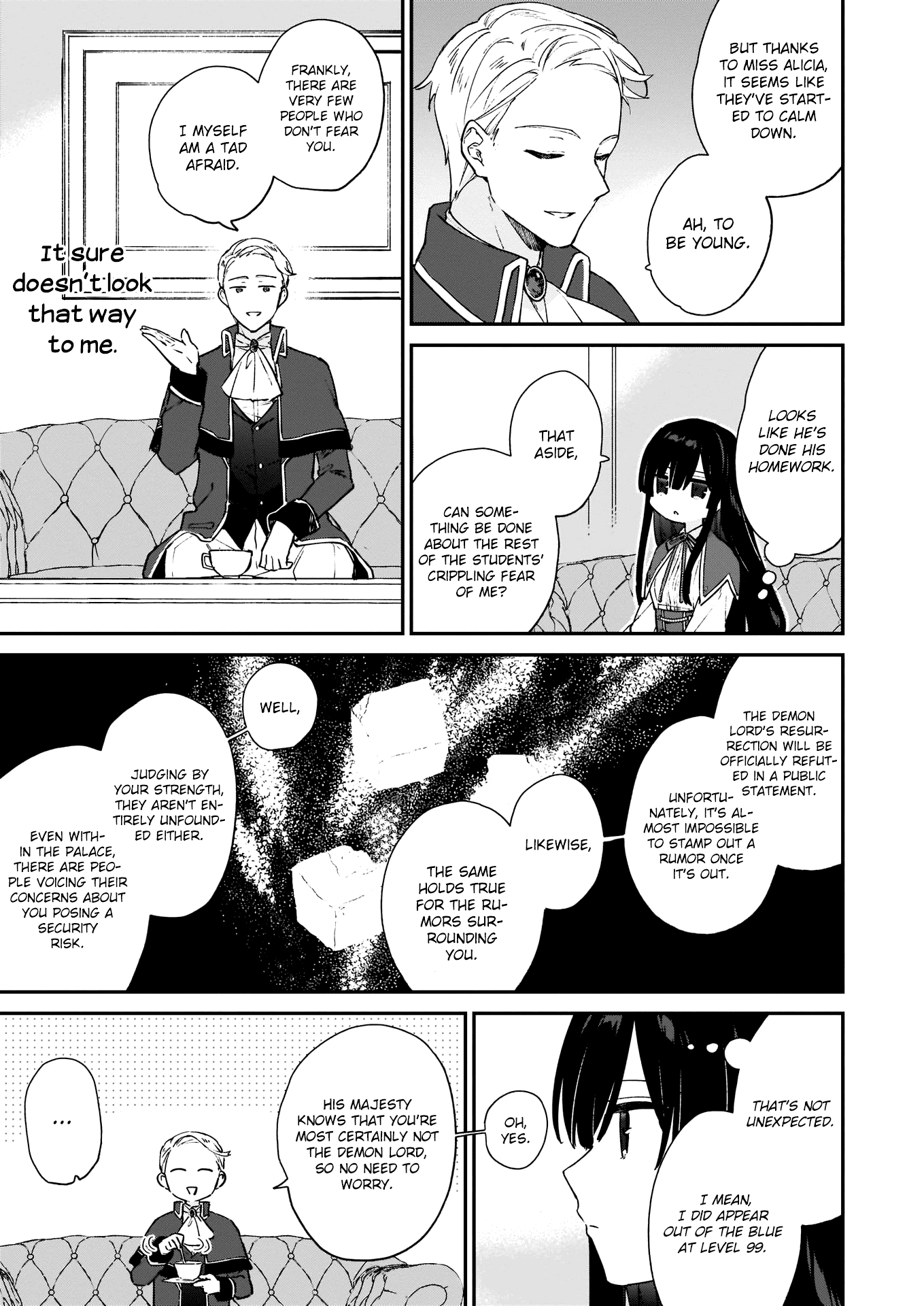 Villainess Level 99 ~I may be the Hidden Boss but I'm not the Demon Lord~ chapter 6 page 7