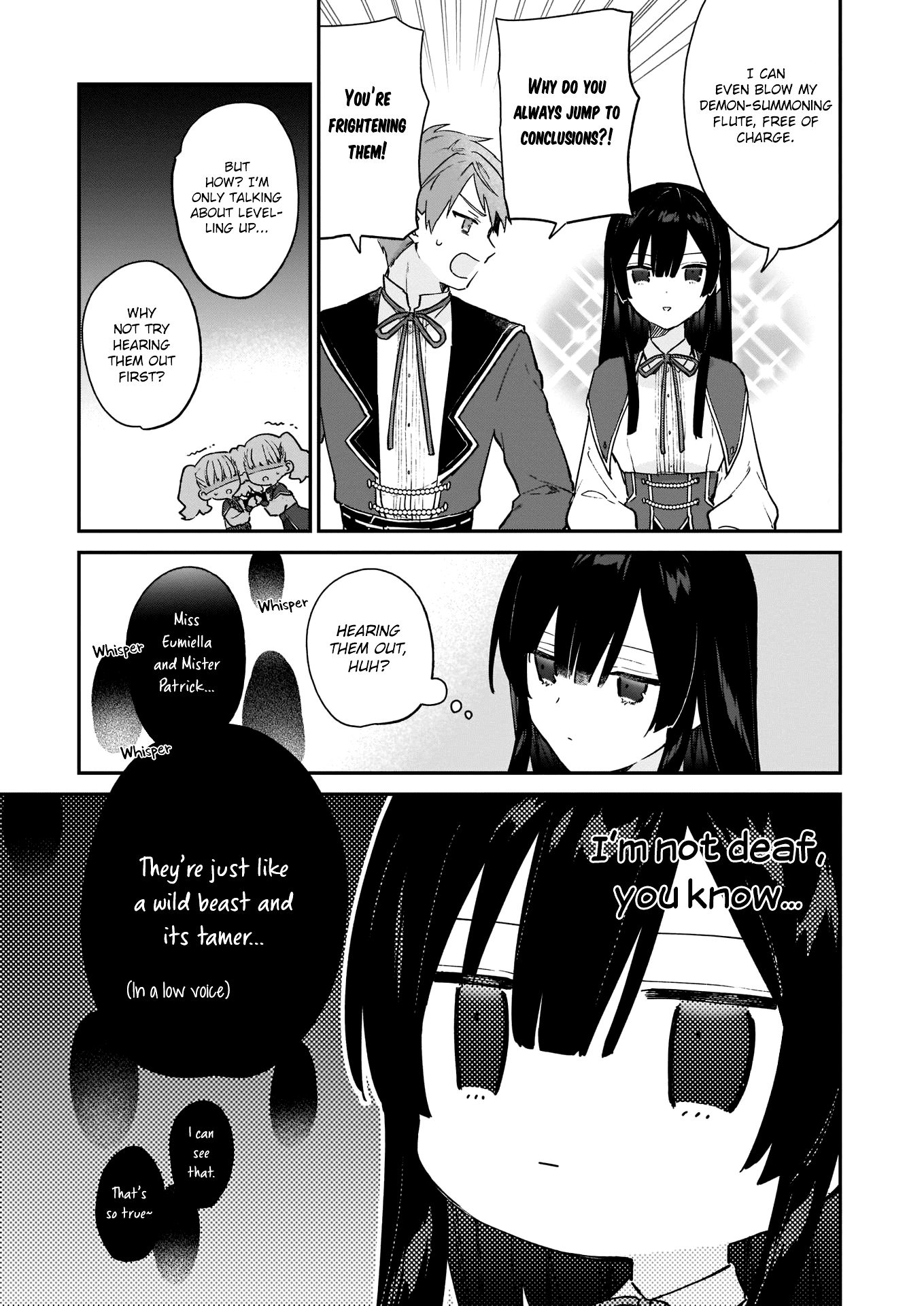 Villainess Level 99 ~I may be the Hidden Boss but I'm not the Demon Lord~ chapter 9 page 10