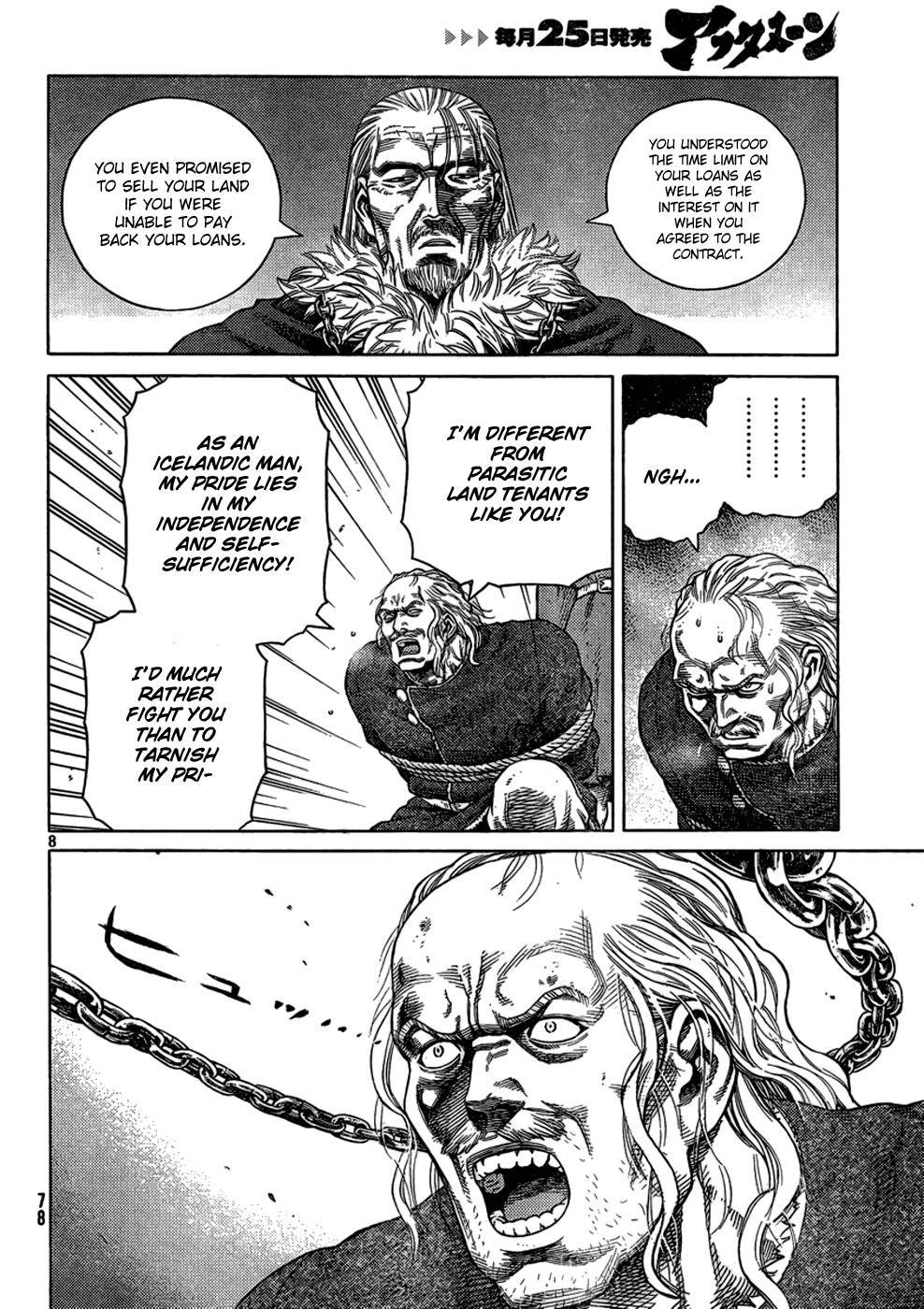 Vinland Saga chapter 104 page 8