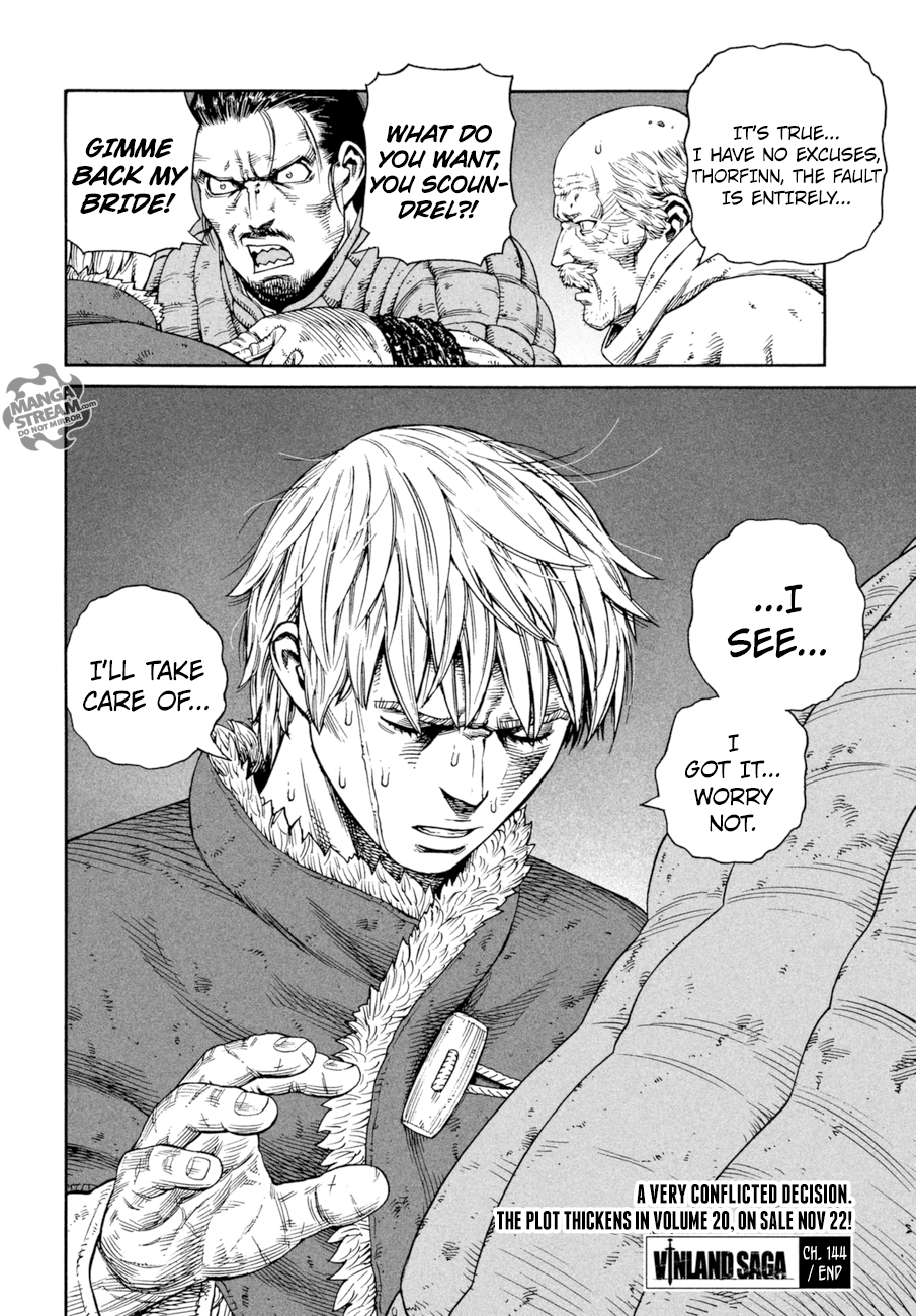 Vinland Saga chapter 144 page 19