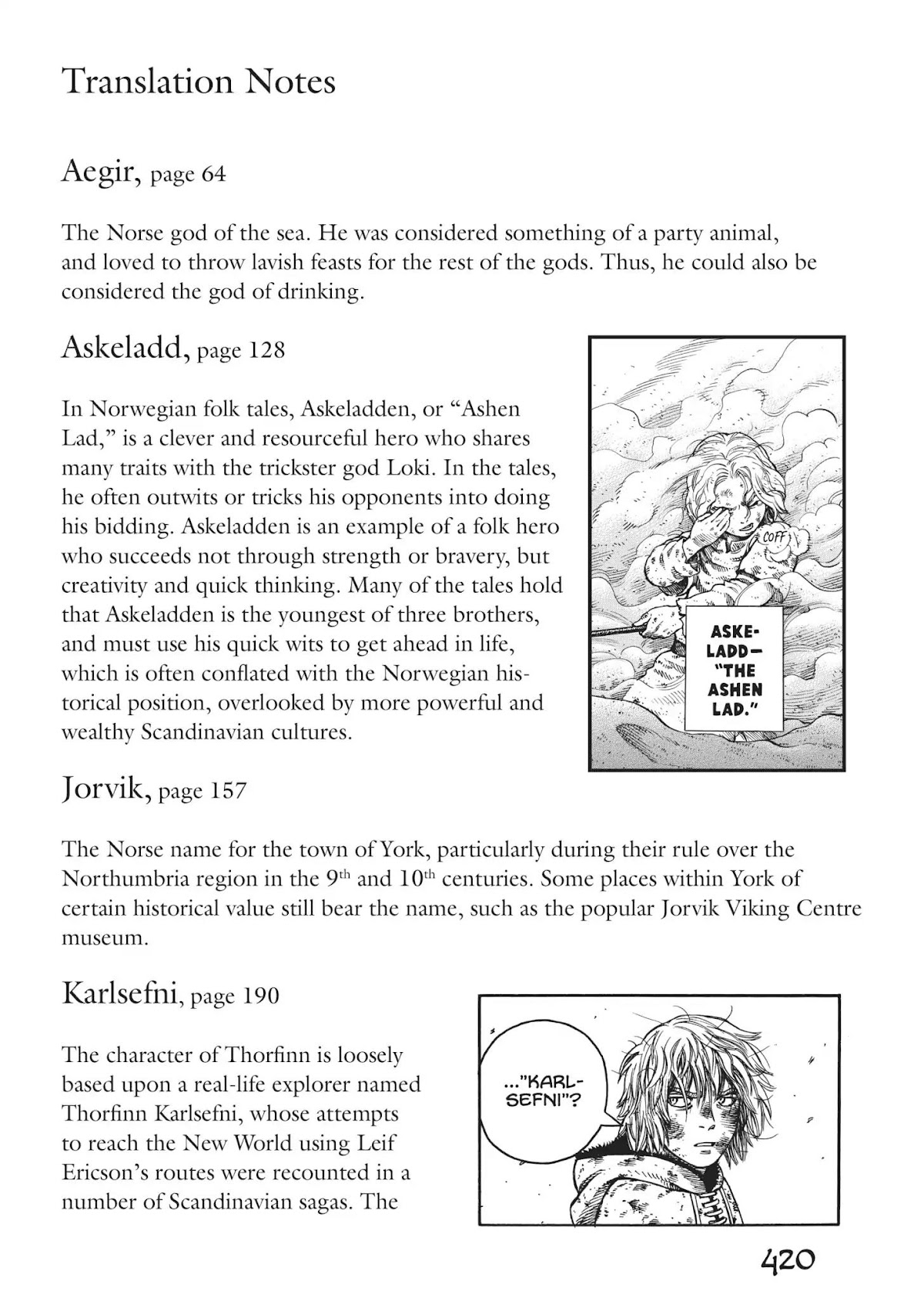 Vinland Saga chapter 56.5 page 3