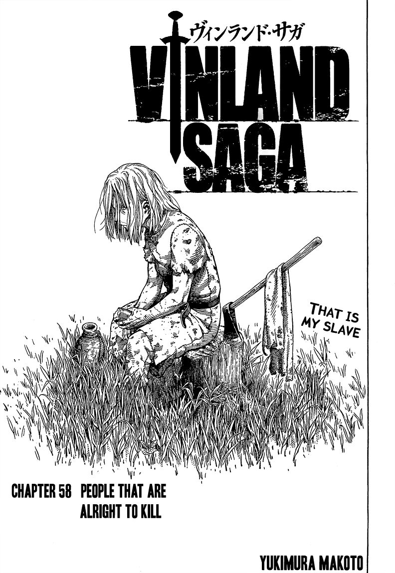 Vinland Saga chapter 58 page 1