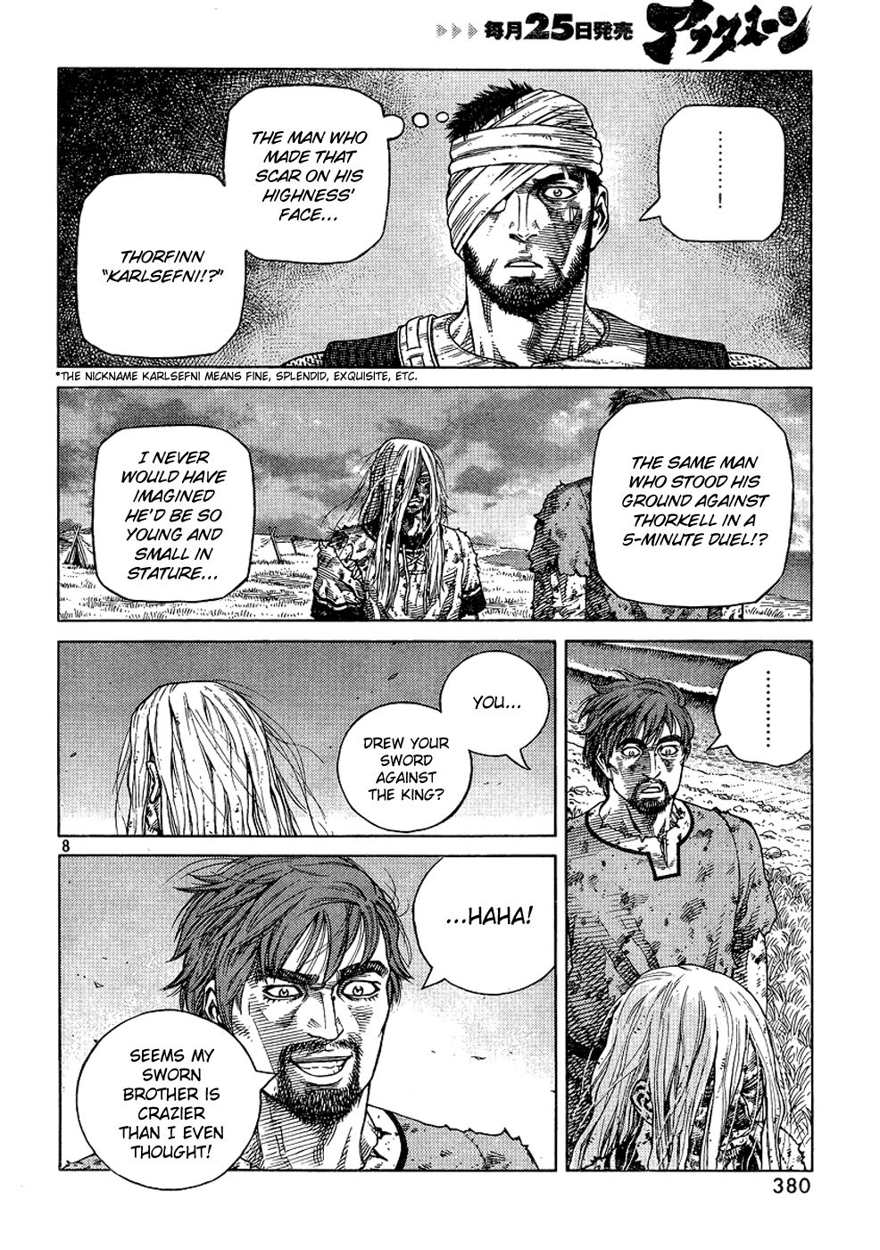 Vinland Saga chapter 97 page 8