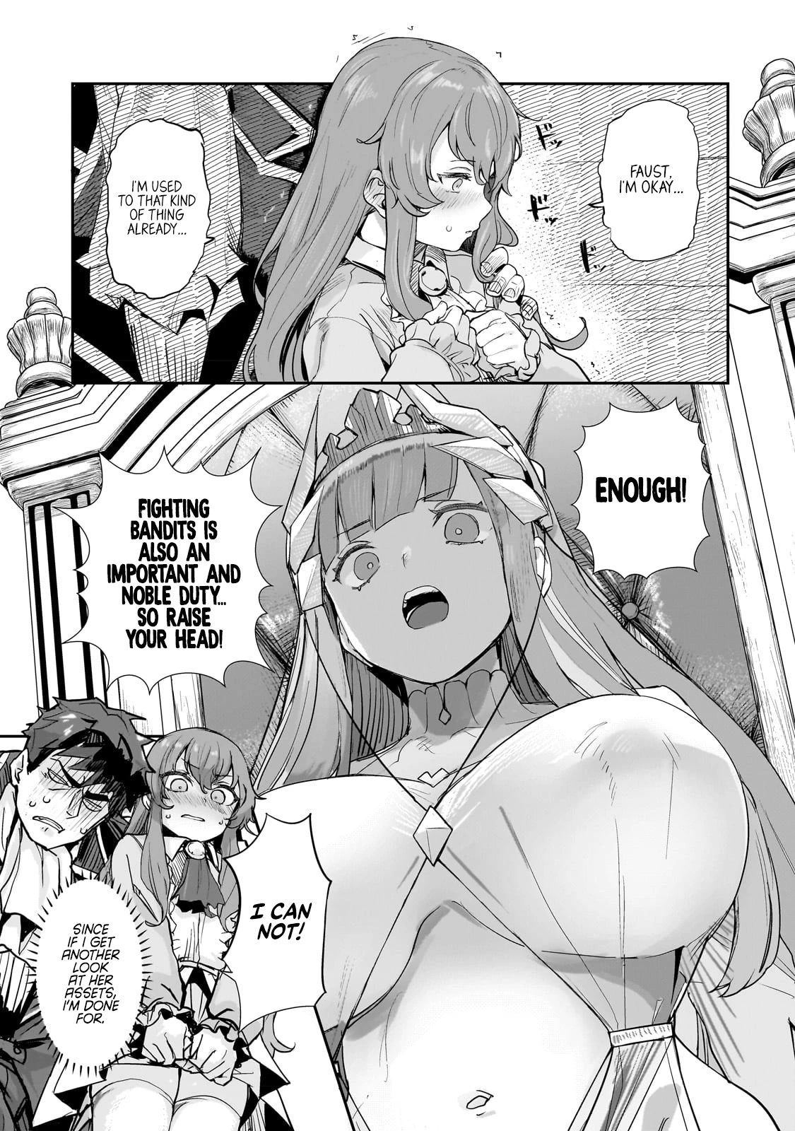 Virgin Knight who is the Frontier Lord in the Gender Switched World chapter 1 page 14