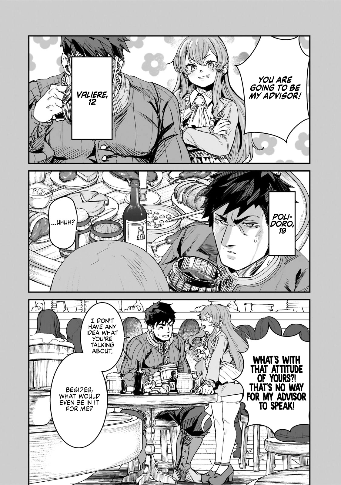 Virgin Knight who is the Frontier Lord in the Gender Switched World chapter 1 page 35