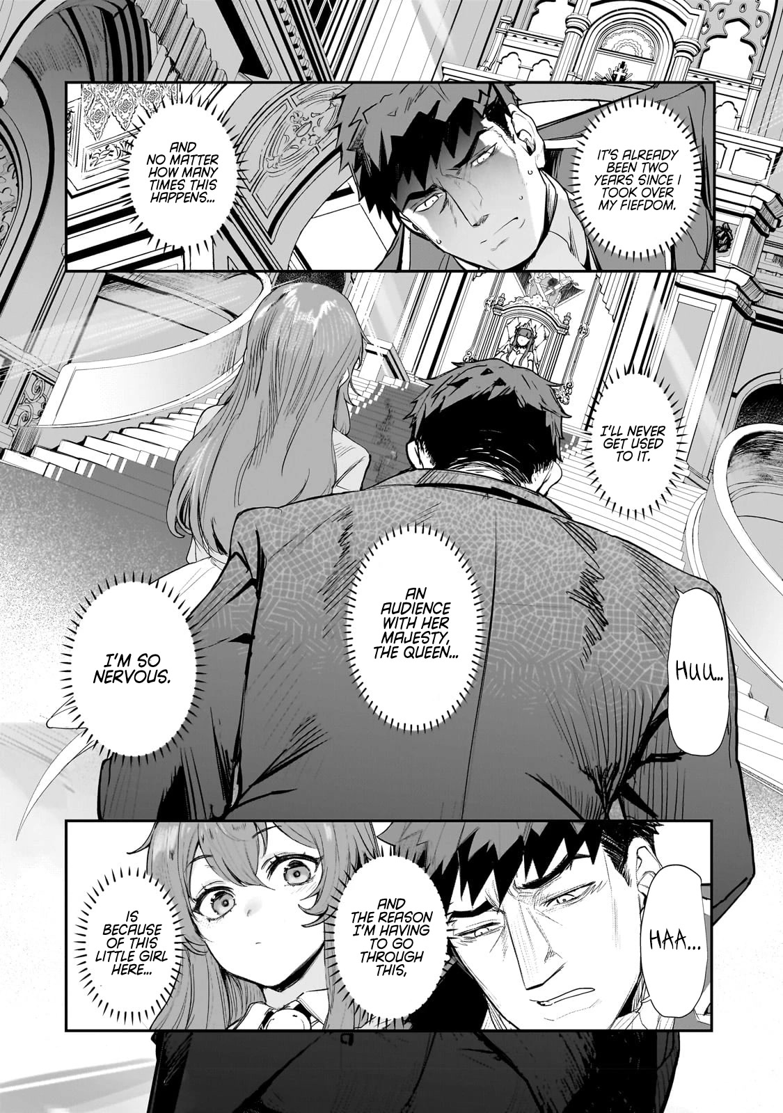 Virgin Knight who is the Frontier Lord in the Gender Switched World chapter 1 page 5