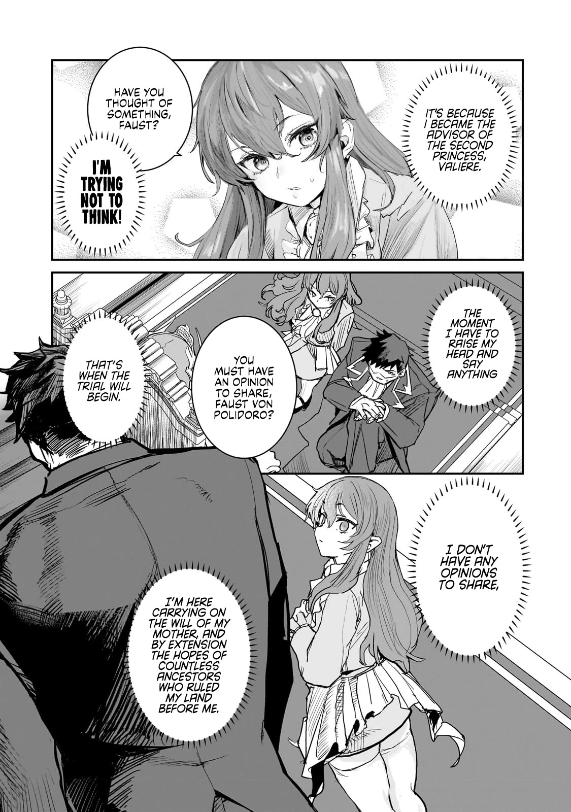 Virgin Knight who is the Frontier Lord in the Gender Switched World chapter 1 page 6