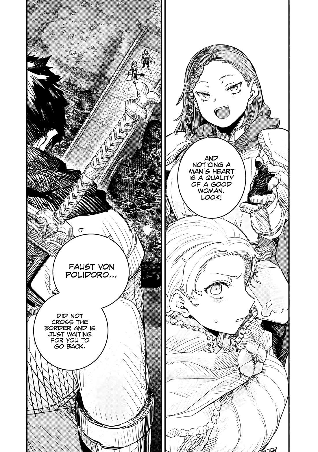 Virgin Knight who is the Frontier Lord in the Gender Switched World chapter 10.1 page 11
