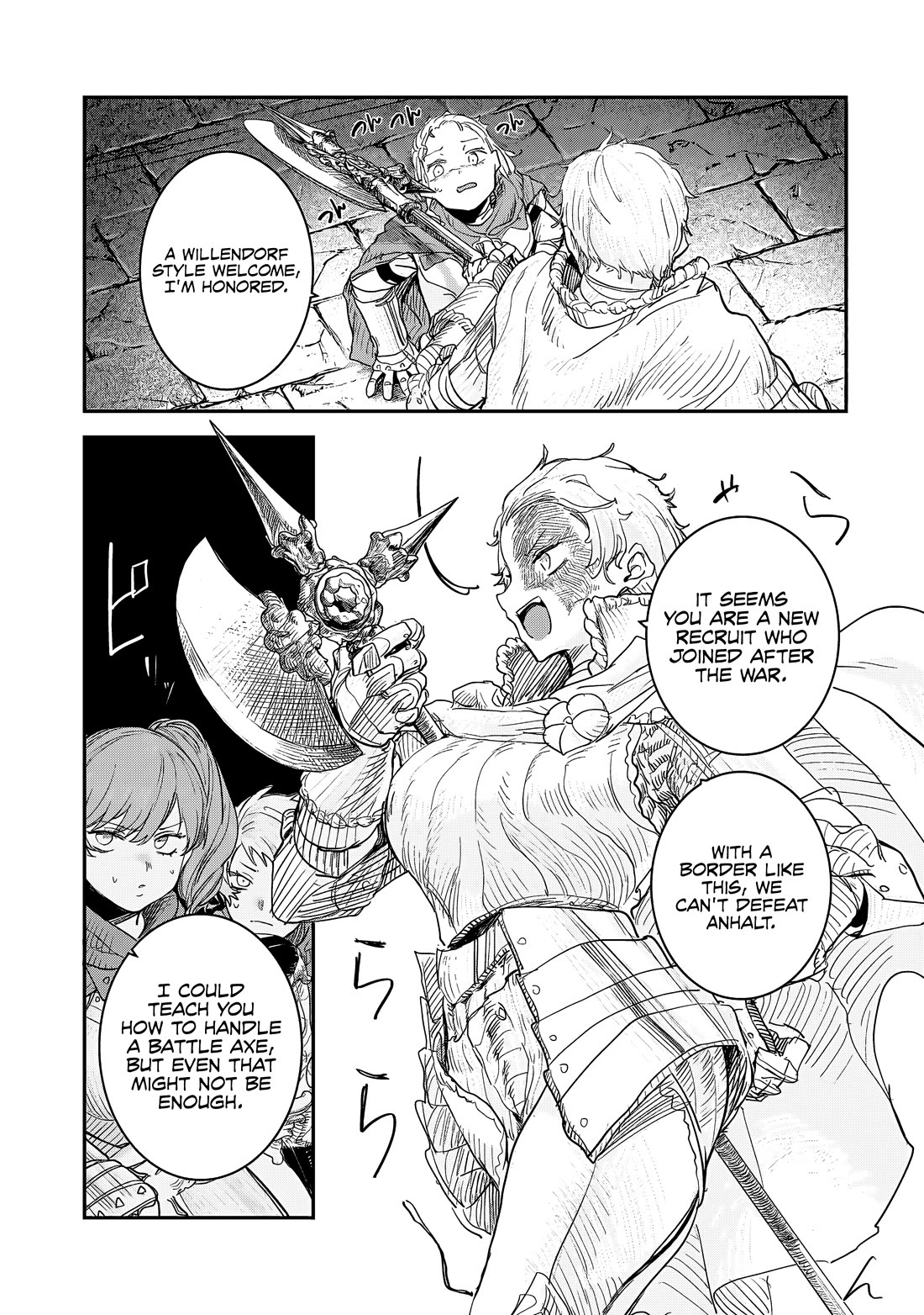 Virgin Knight who is the Frontier Lord in the Gender Switched World chapter 10.1 page 8