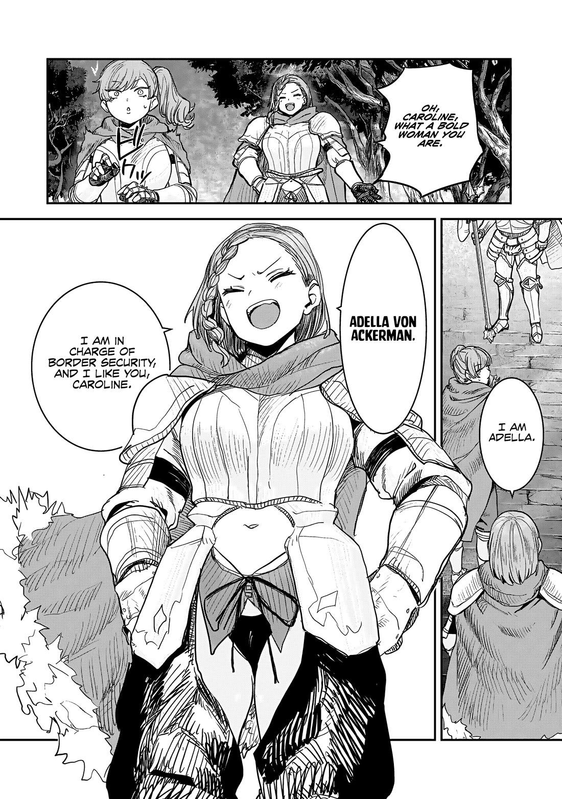 Virgin Knight who is the Frontier Lord in the Gender Switched World chapter 10.1 page 9