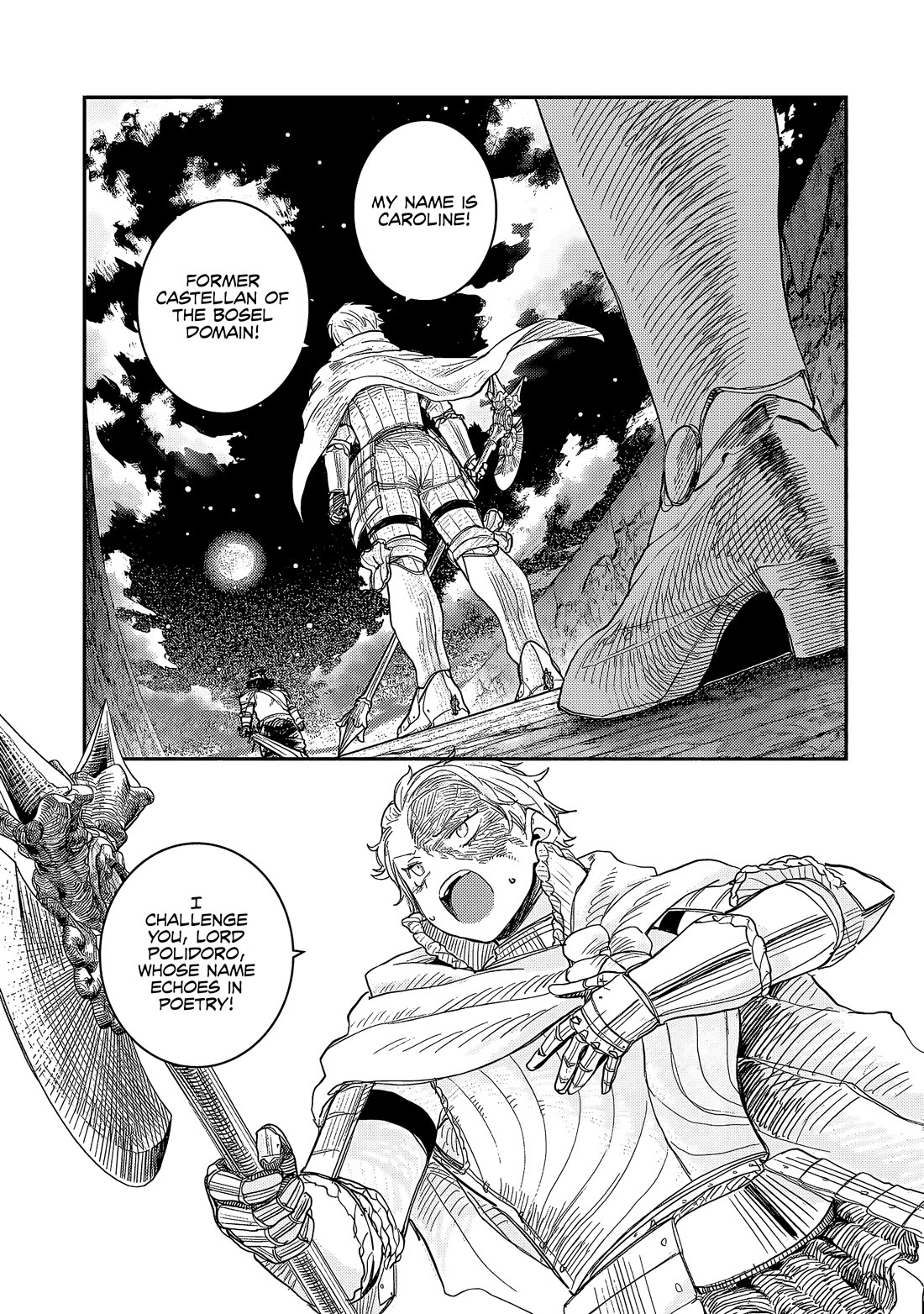 Virgin Knight who is the Frontier Lord in the Gender Switched World chapter 10.2 page 4