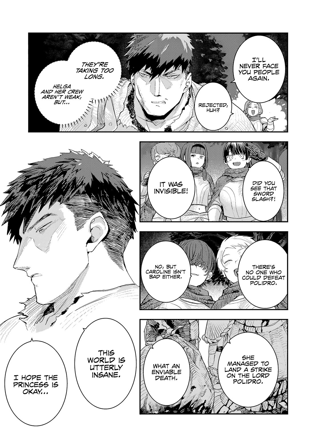 Virgin Knight who is the Frontier Lord in the Gender Switched World chapter 11.1 page 10