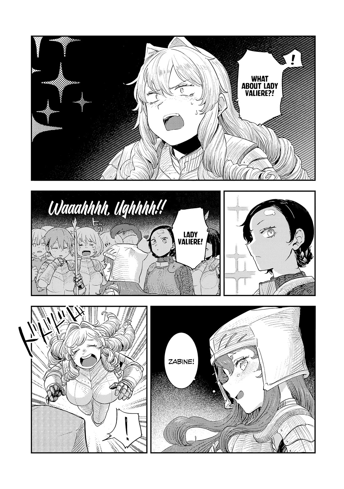 Virgin Knight who is the Frontier Lord in the Gender Switched World chapter 11.1 page 12