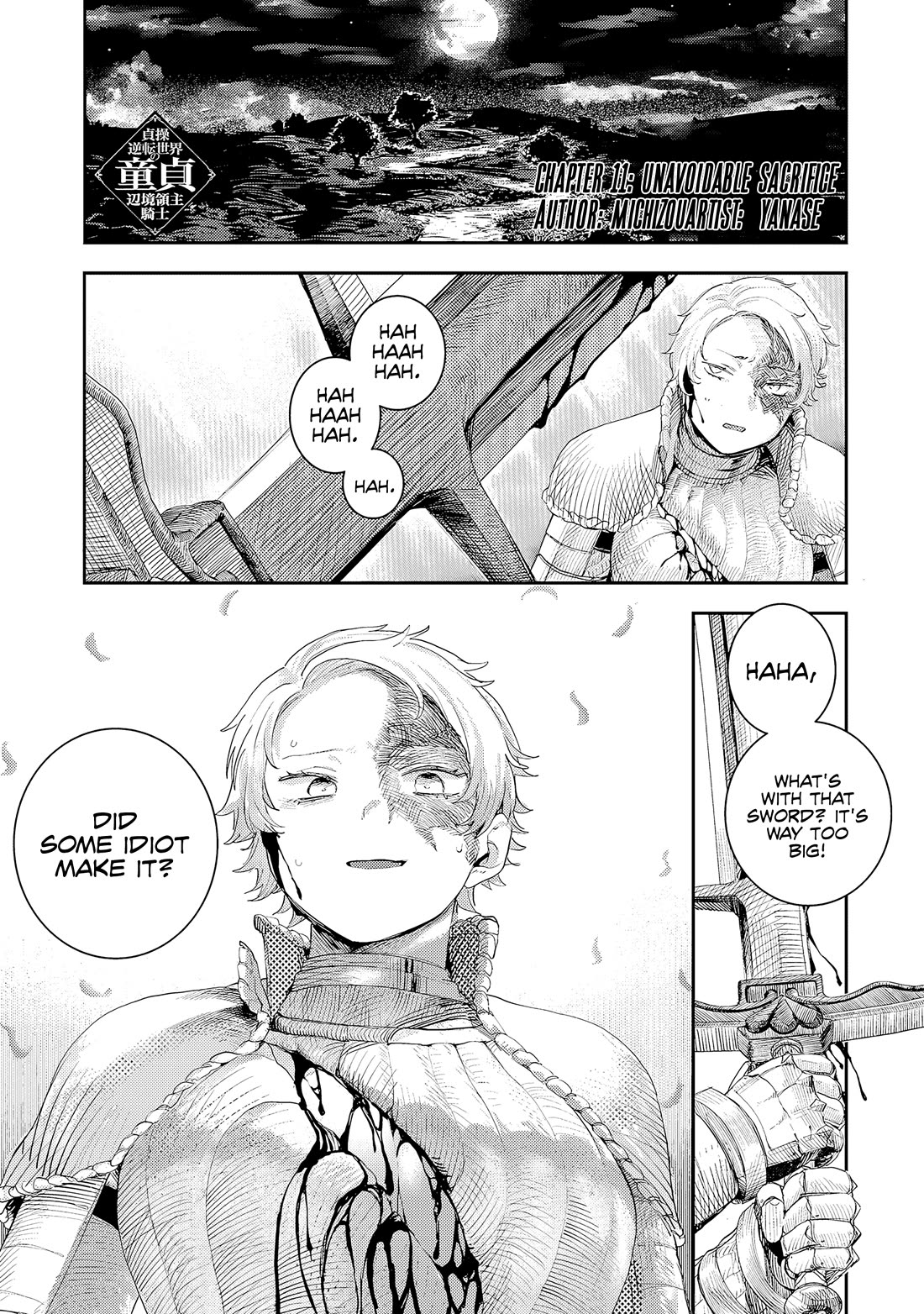 Virgin Knight who is the Frontier Lord in the Gender Switched World chapter 11.1 page 2