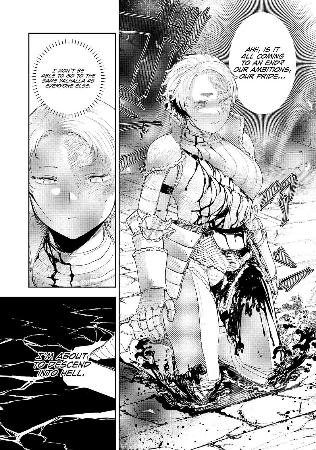 Virgin Knight who is the Frontier Lord in the Gender Switched World chapter 11.1 page 4