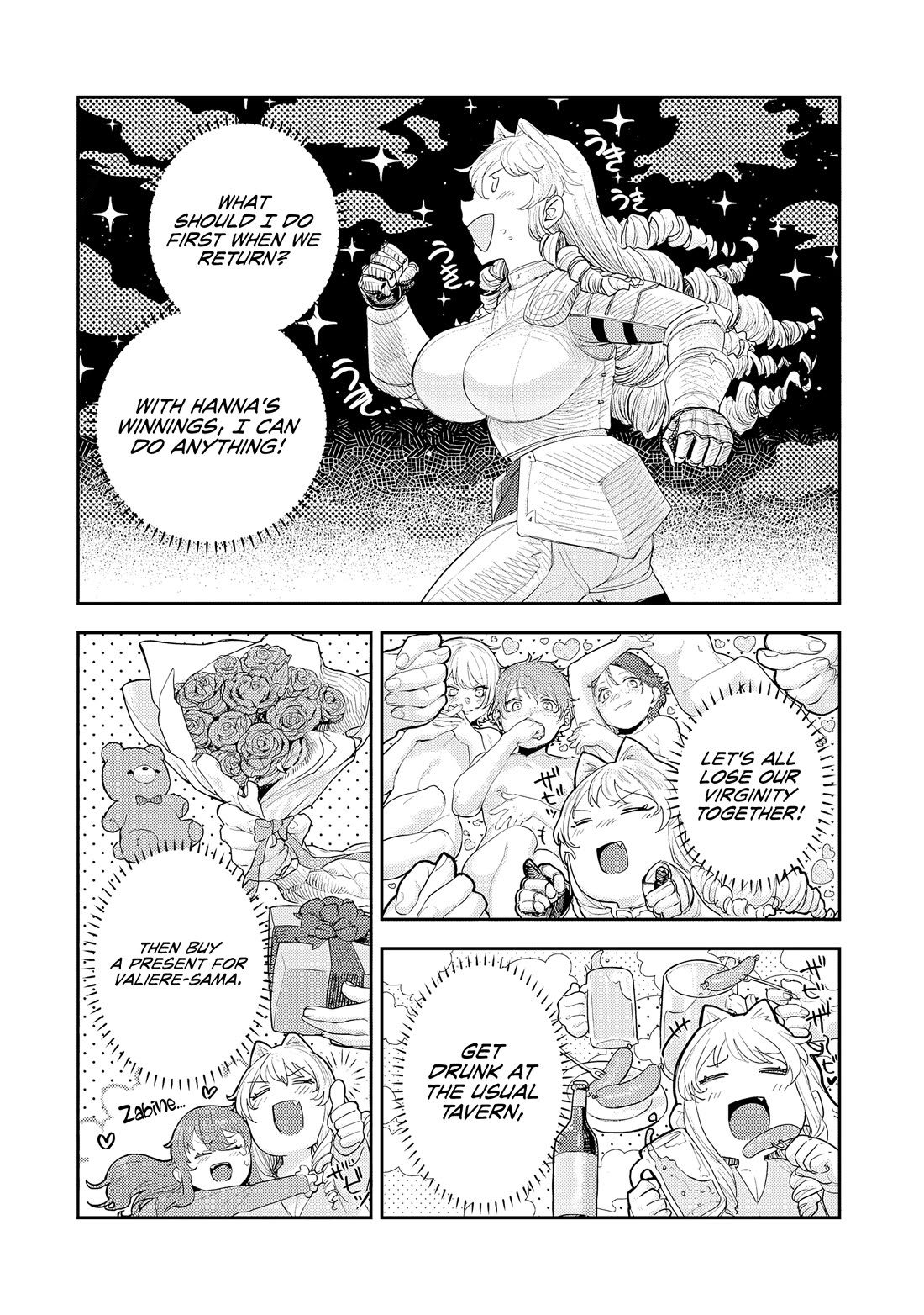 Virgin Knight who is the Frontier Lord in the Gender Switched World chapter 11.2 page 14