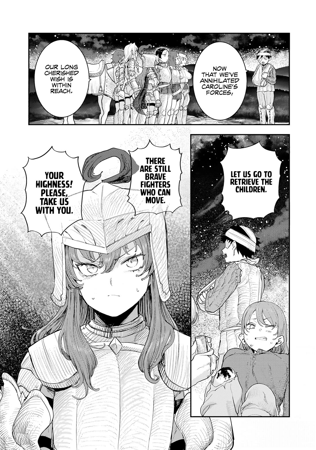 Virgin Knight who is the Frontier Lord in the Gender Switched World chapter 11.2 page 3