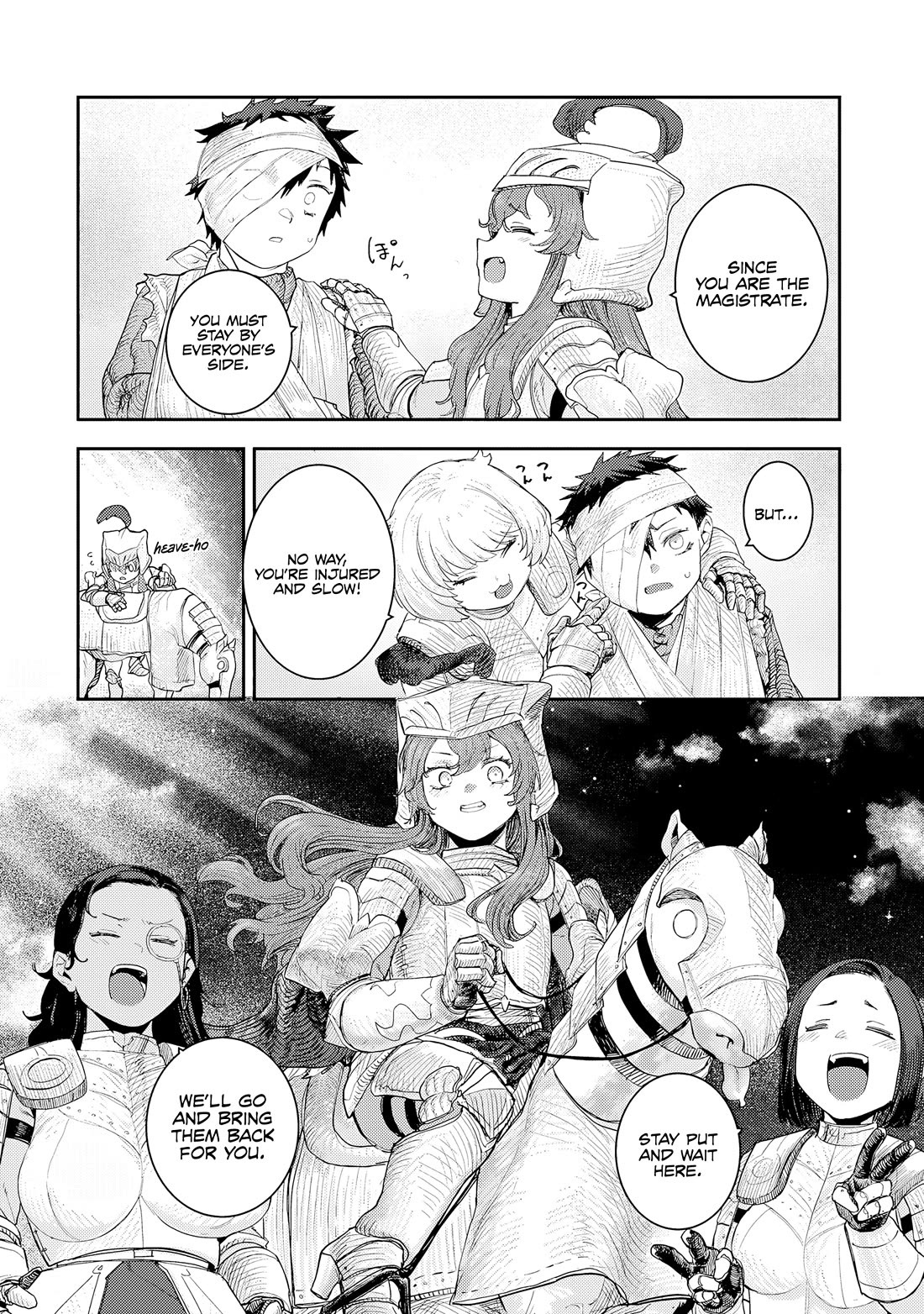 Virgin Knight who is the Frontier Lord in the Gender Switched World chapter 11.2 page 4