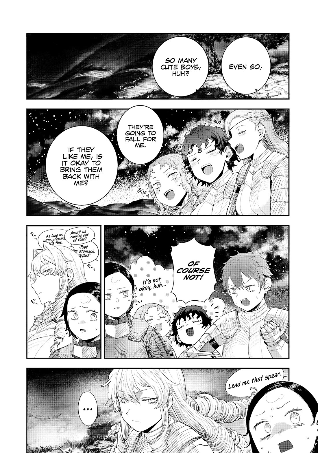 Virgin Knight who is the Frontier Lord in the Gender Switched World chapter 11.2 page 6