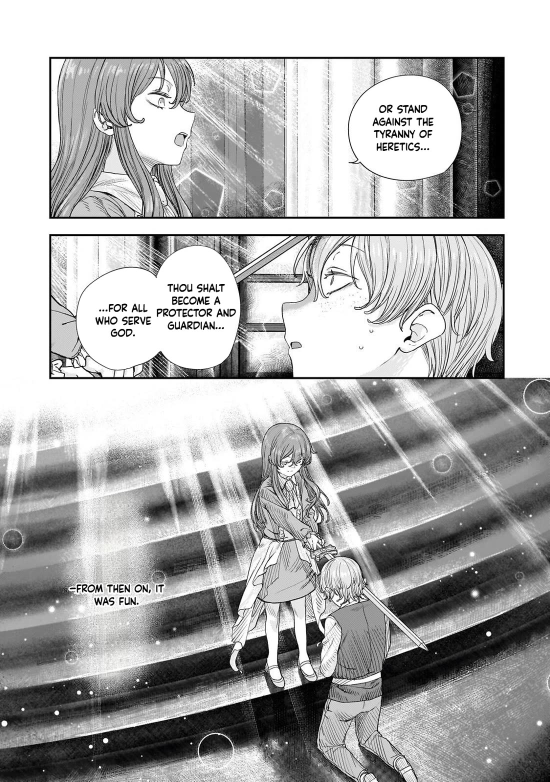 Virgin Knight who is the Frontier Lord in the Gender Switched World chapter 13 page 15