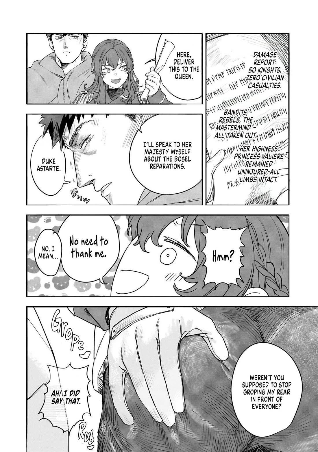Virgin Knight who is the Frontier Lord in the Gender Switched World chapter 14 page 12
