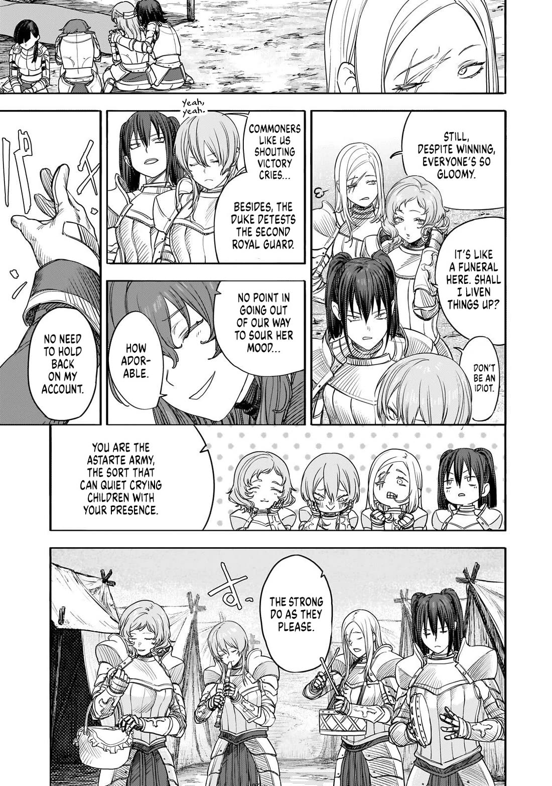 Virgin Knight who is the Frontier Lord in the Gender Switched World chapter 14 page 17