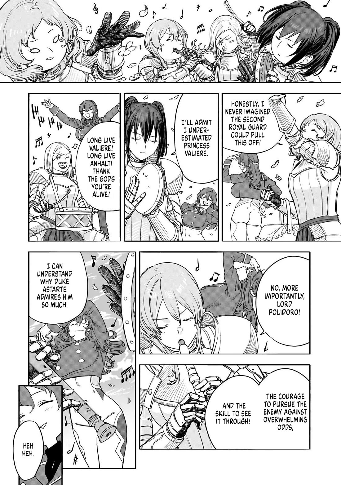 Virgin Knight who is the Frontier Lord in the Gender Switched World chapter 14 page 18