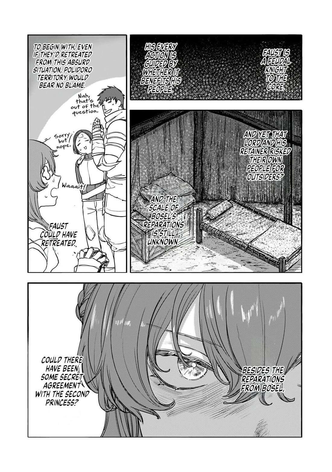 Virgin Knight who is the Frontier Lord in the Gender Switched World chapter 14 page 20