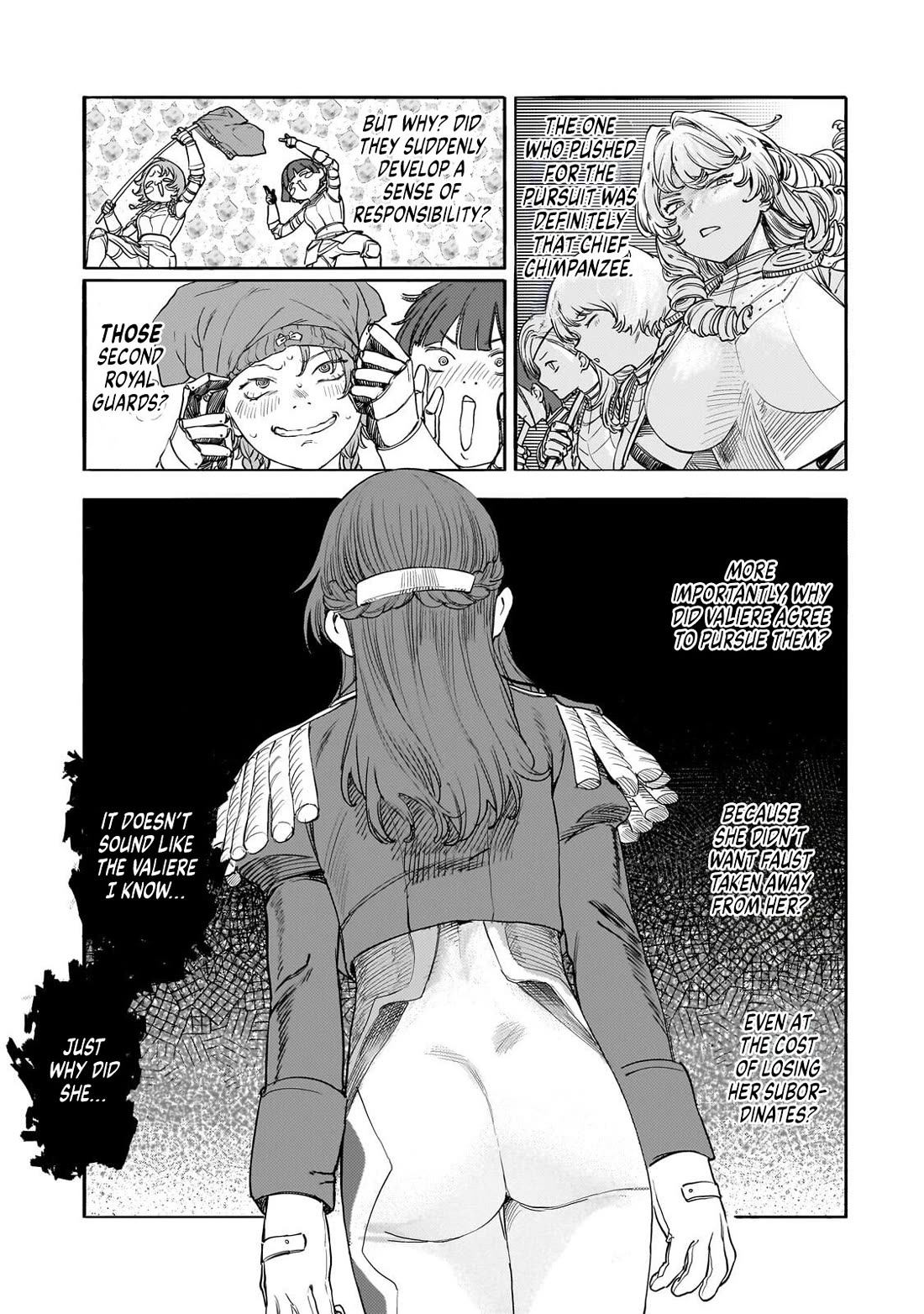 Virgin Knight who is the Frontier Lord in the Gender Switched World chapter 14 page 21