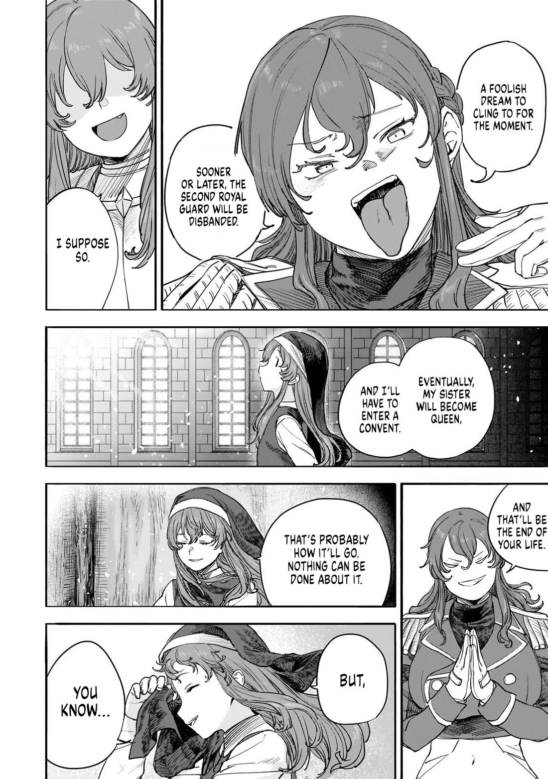 Virgin Knight who is the Frontier Lord in the Gender Switched World chapter 14 page 34