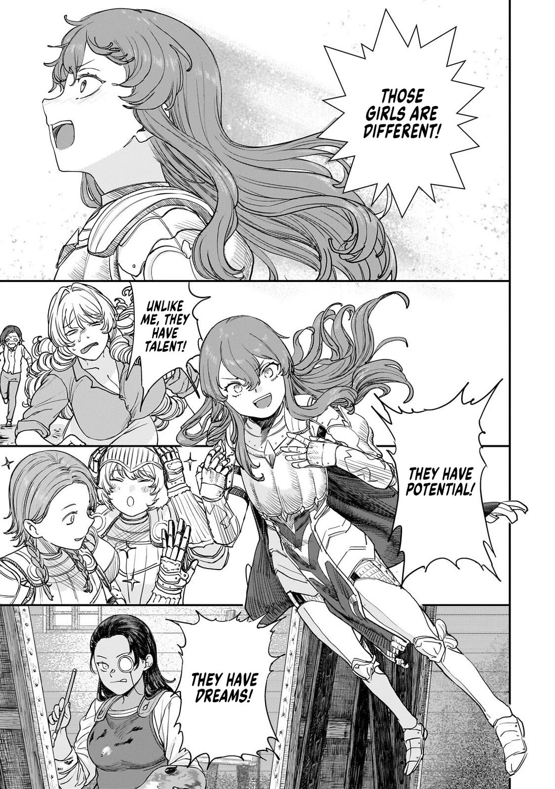 Virgin Knight who is the Frontier Lord in the Gender Switched World chapter 14 page 35