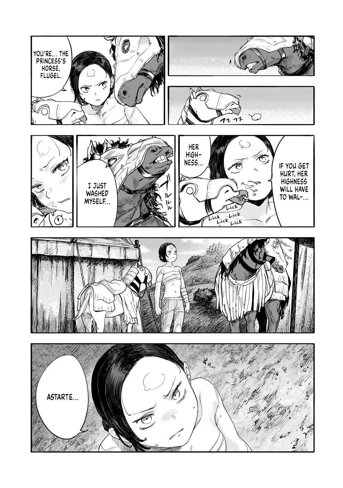 Virgin Knight who is the Frontier Lord in the Gender Switched World chapter 14 page 9