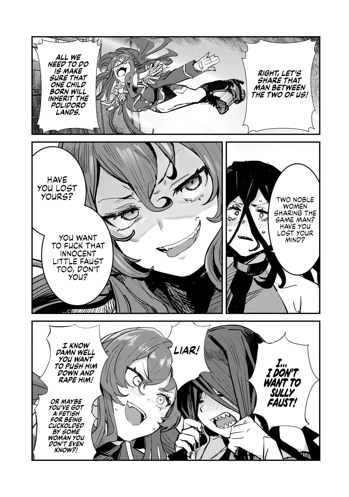 Virgin Knight who is the Frontier Lord in the Gender Switched World chapter 2 page 31