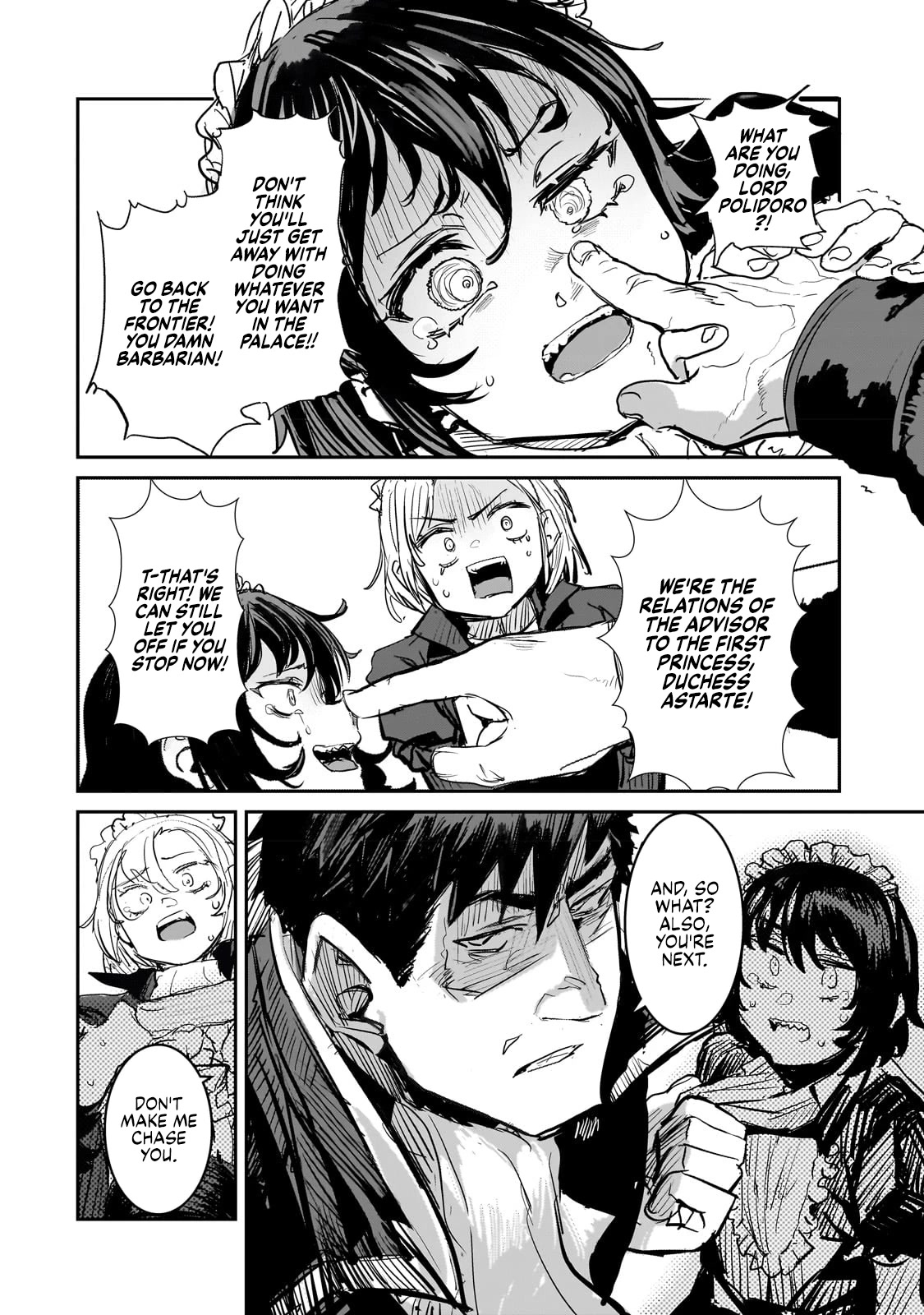 Virgin Knight who is the Frontier Lord in the Gender Switched World chapter 2 page 8