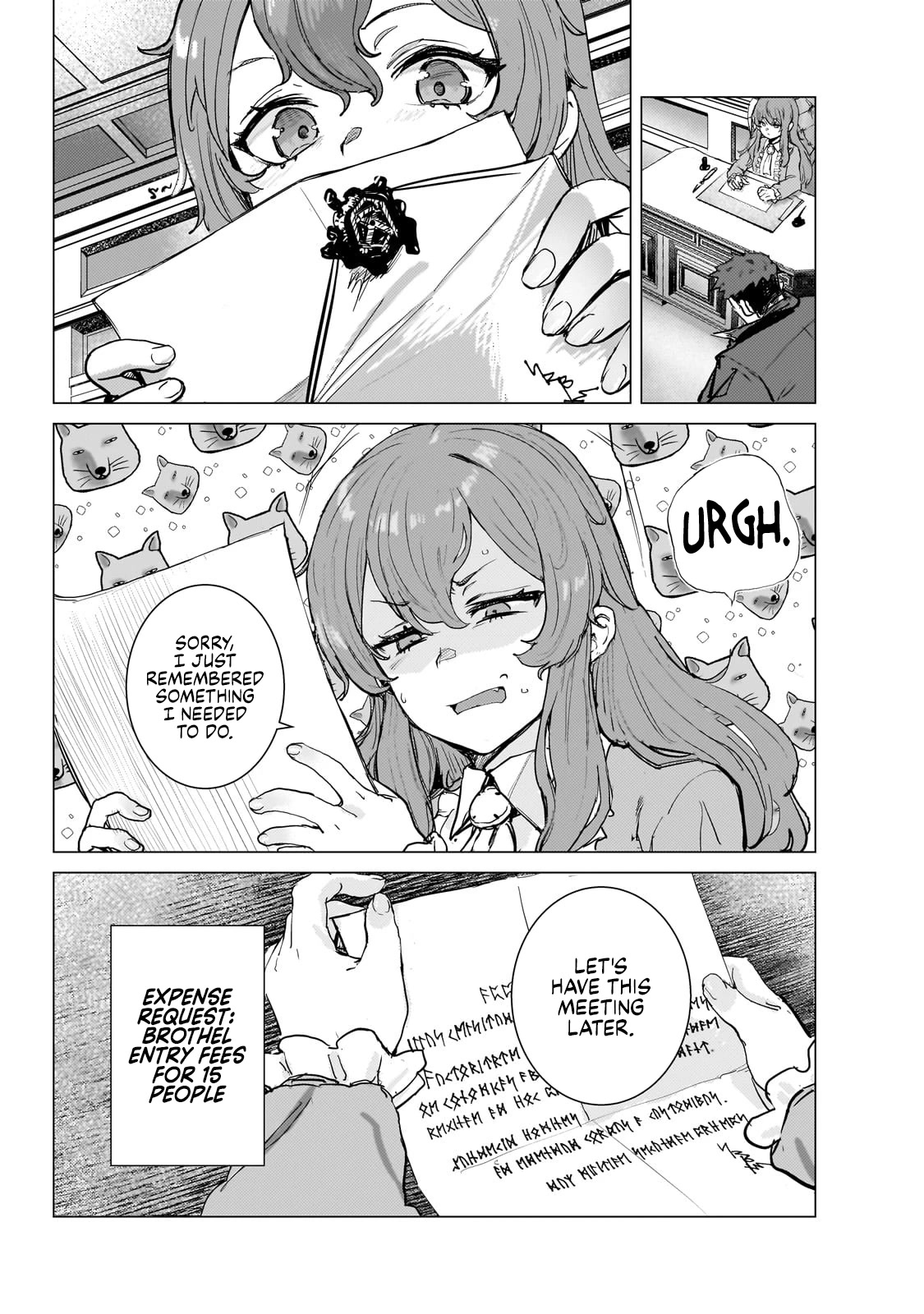 Virgin Knight who is the Frontier Lord in the Gender Switched World chapter 3.1 page 1