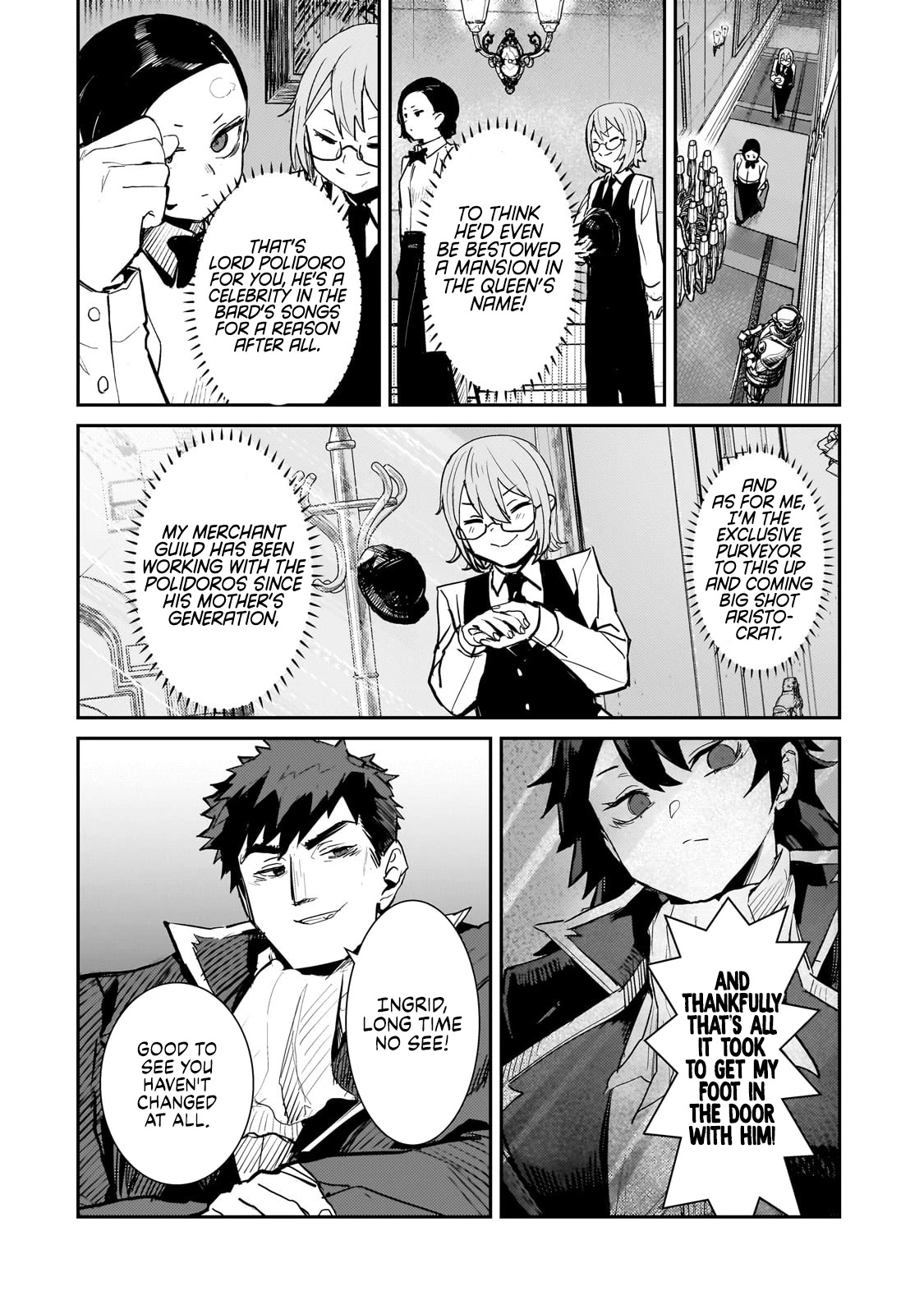Virgin Knight who is the Frontier Lord in the Gender Switched World chapter 3.1 page 4