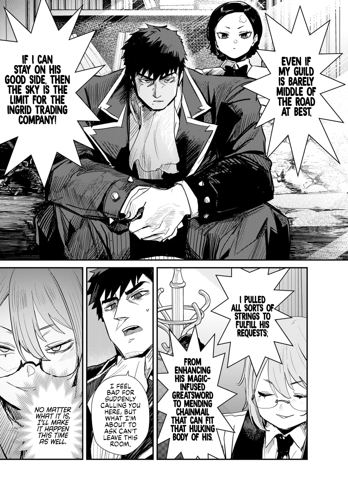 Virgin Knight who is the Frontier Lord in the Gender Switched World chapter 3.1 page 5