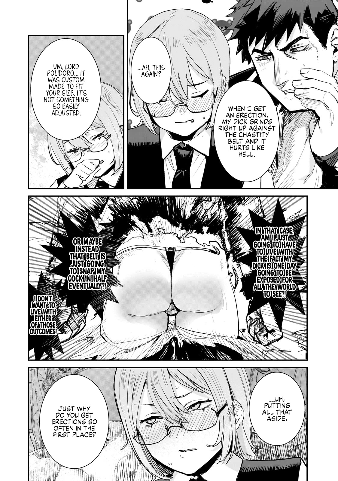 Virgin Knight who is the Frontier Lord in the Gender Switched World chapter 3.1 page 6