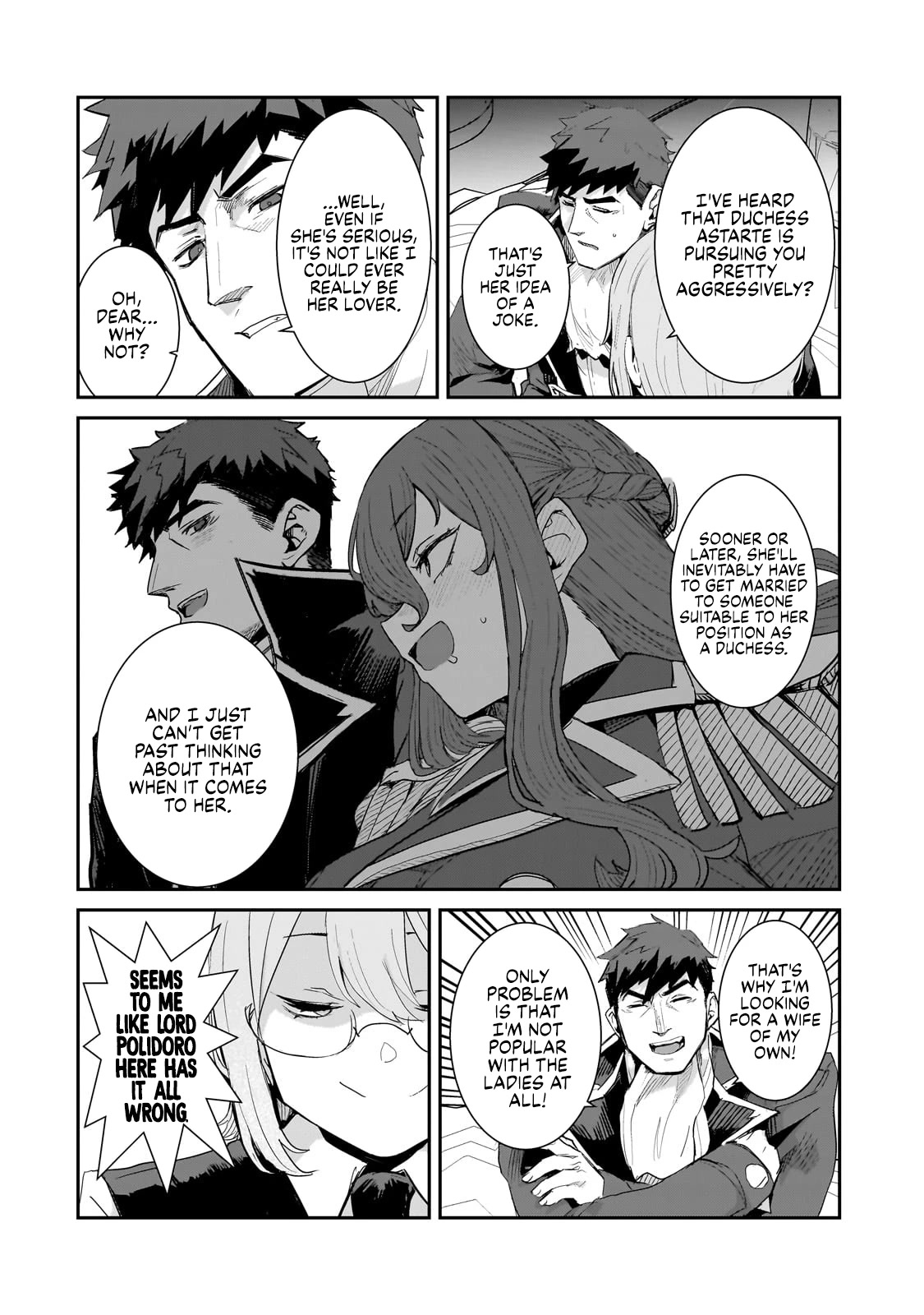 Virgin Knight who is the Frontier Lord in the Gender Switched World chapter 3.1 page 8