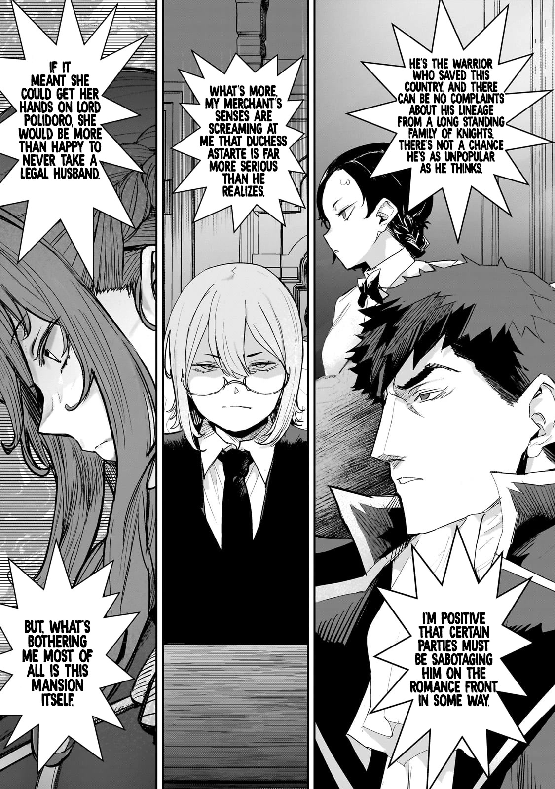 Virgin Knight who is the Frontier Lord in the Gender Switched World chapter 3.1 page 9