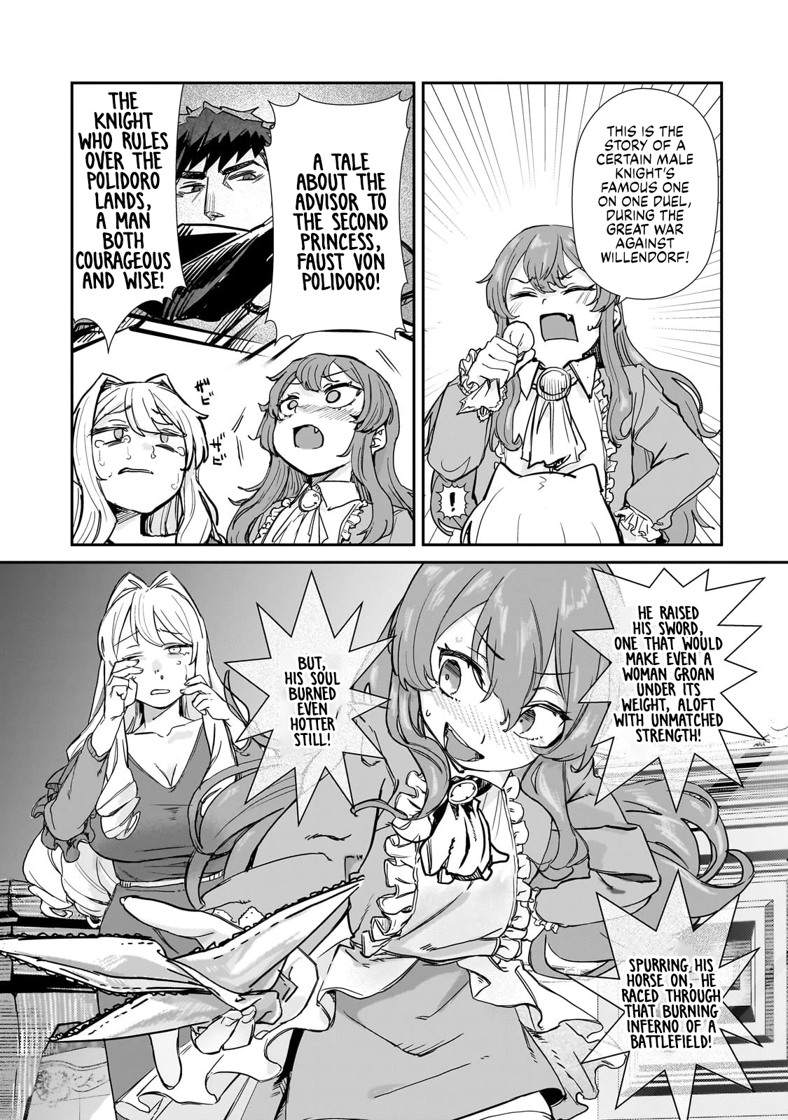 Virgin Knight who is the Frontier Lord in the Gender Switched World chapter 3.2 page 11