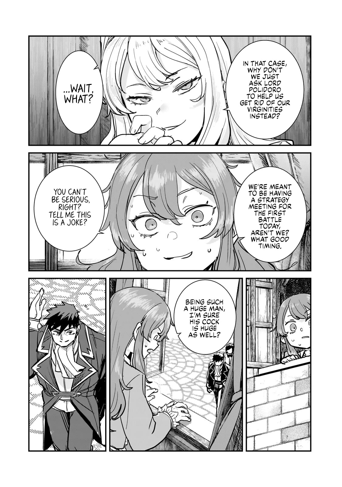 Virgin Knight who is the Frontier Lord in the Gender Switched World chapter 3.2 page 14