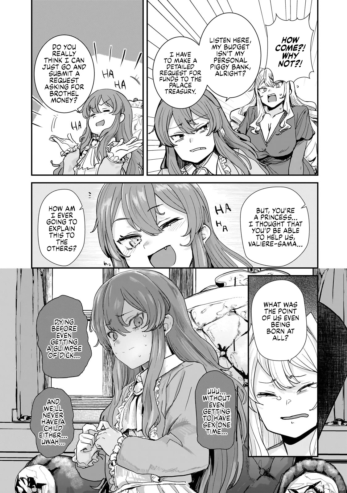 Virgin Knight who is the Frontier Lord in the Gender Switched World chapter 3.2 page 3