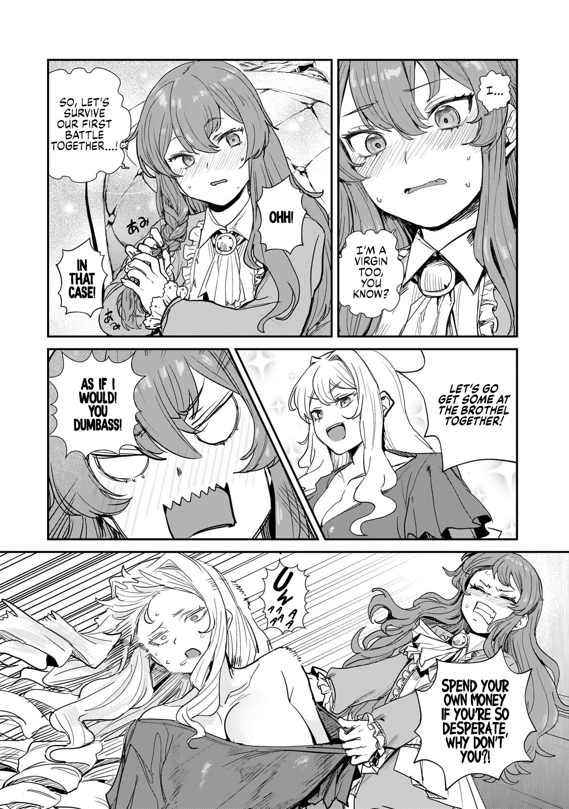 Virgin Knight who is the Frontier Lord in the Gender Switched World chapter 3.2 page 4