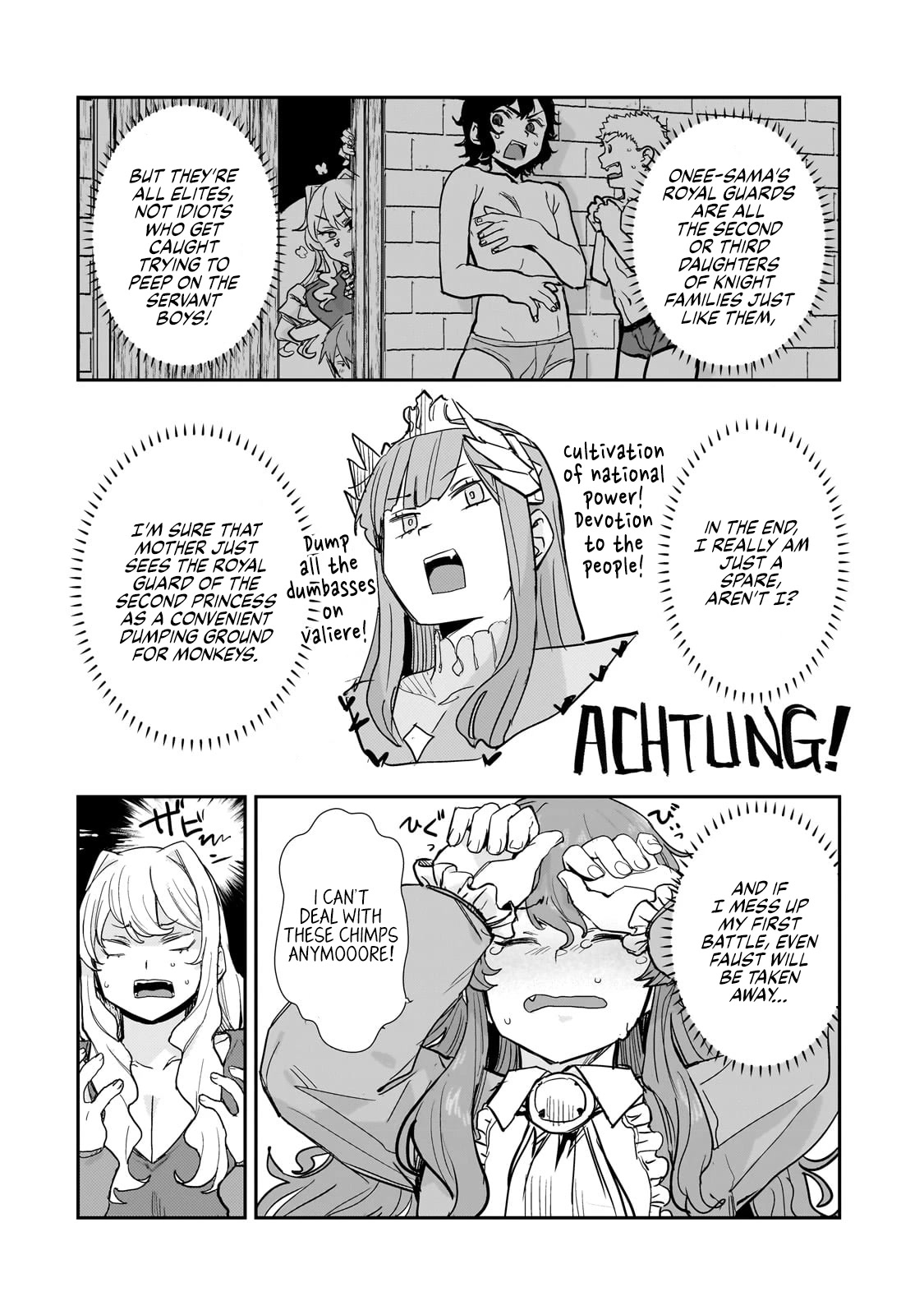 Virgin Knight who is the Frontier Lord in the Gender Switched World chapter 3.2 page 8